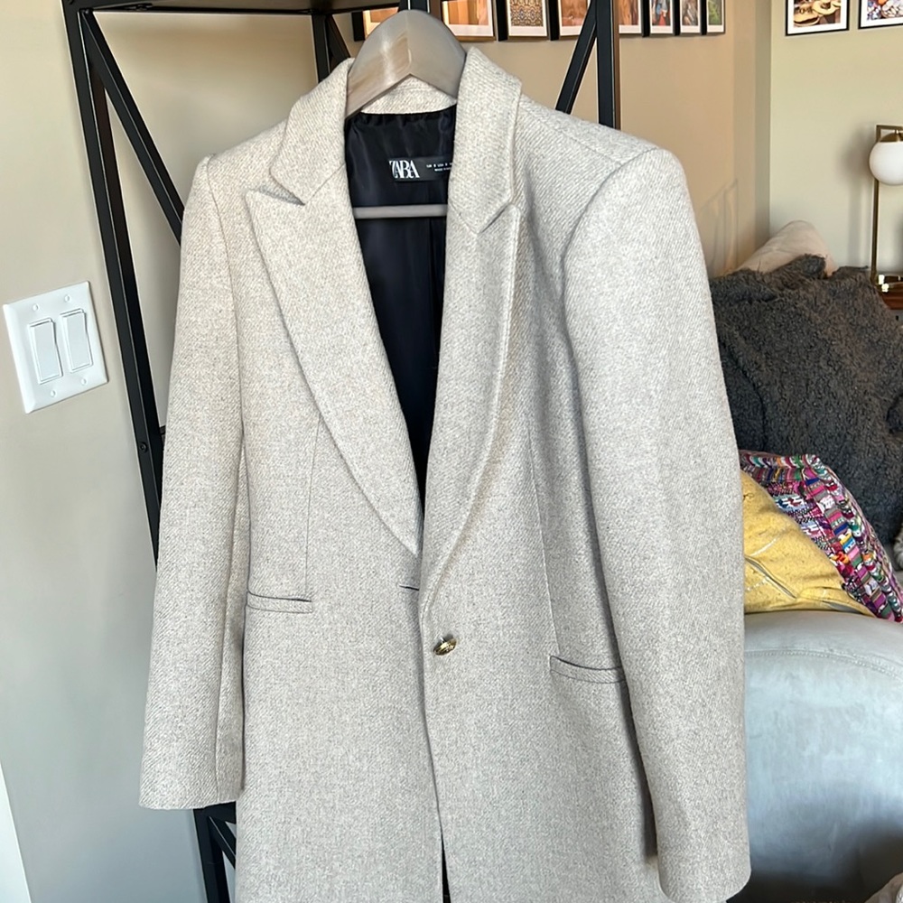 Zara camel color coat! 🧥💛